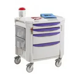 Flexline – Storage Narrow Nurse Server Cart – FLNURSE