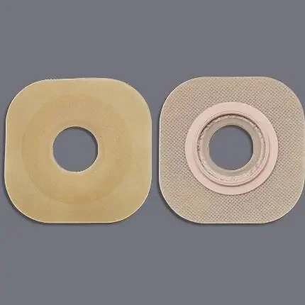 FlexWear – Ostomy Barrier Precut, Standard Wear Without Tape 44 mm Flange Green Code System Hydrocolloid 3/4 Inch Opening – 16402
