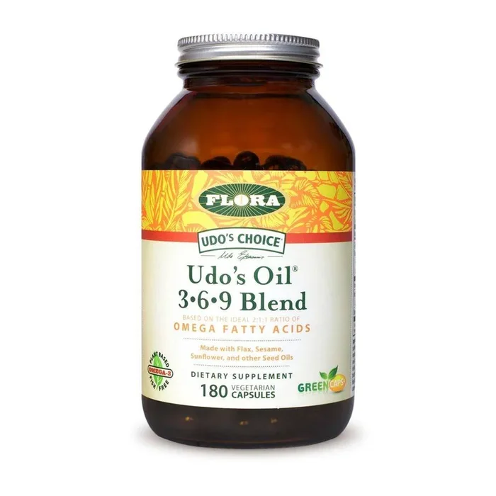 Flora Udo’s Choice Udo’s Oil 3-6-9 Blend 180 vcaps