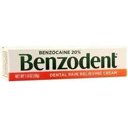 Focus Consumer Healthcare Benzodent – Dental Pain Relieving Cream 1 oz