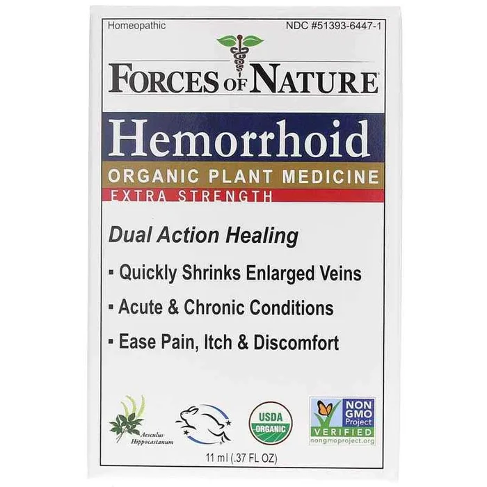 Forces Of Nature Hemorrhoid Control Extra Strength