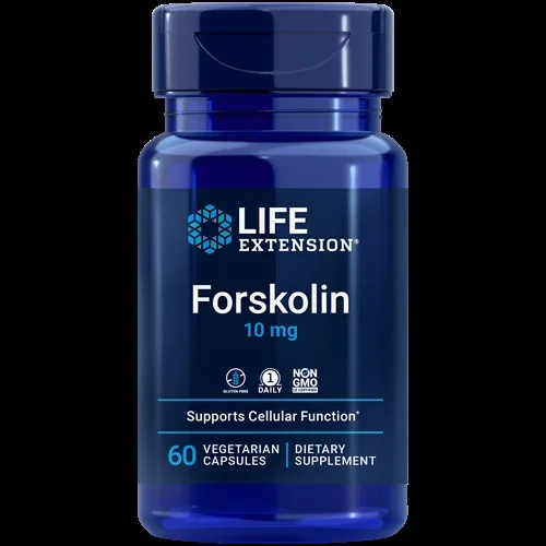 Forskolin 10mg 60 vegcaps Life Extension L00300