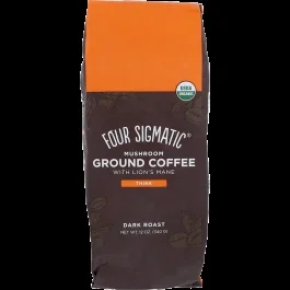 Four Sigmatic Mushroom Ground Coffee with Lion’s Mane Think-12 oz