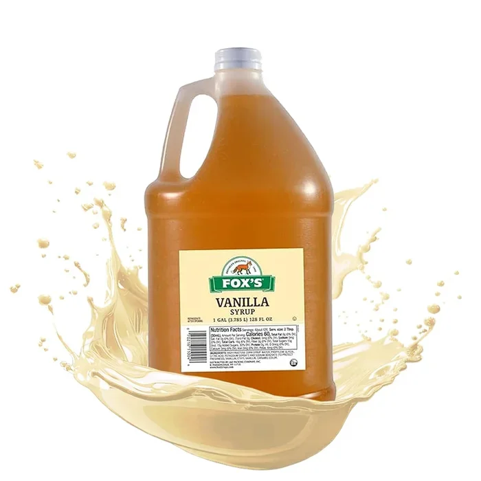 FOX’S U-BET Syrup Bottle, Kosher Certified, Brooklyn Original, Fat Free (1 Gallon, Vanilla)