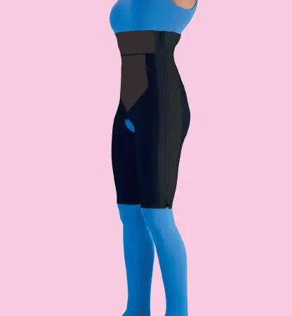 Frank Stubbs – Compression Garment Above the Knee / High Waist Black Small – F020243