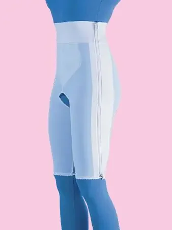 Frank Stubbs – Compression Garment Above the Knee White Large – F020135