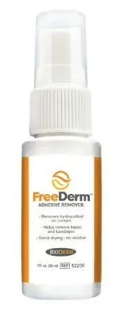 FreeDerm – Adhesive Remover Liquid 1 oz. – 52200