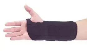 Freedom Comfort – Wrist Brace Foam / Metal / Polyester Left Hand Black Small – 77555