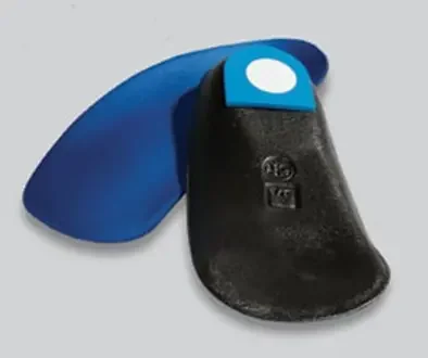 Freedom High Impact Accommodator – Shoe Insert Size 3 Polymer Black / Blue Male 8 to 9 / Female 8 to 9-1/2 – 6493