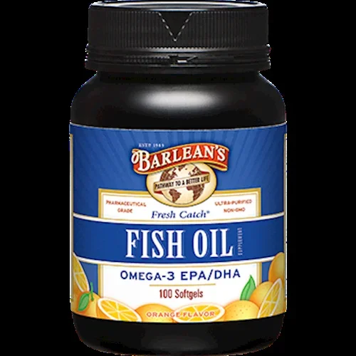 Fresh Catch Fish Oil Barlean’s Organic Oils FISH8