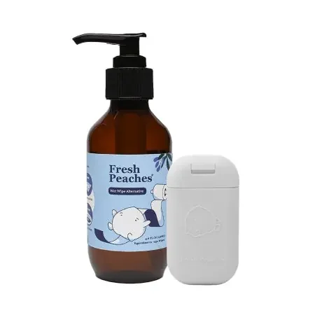 Fresh Peaches – Toilet Paper Gel Starter Set For Toilet Paper – WIPSTARTERGRE