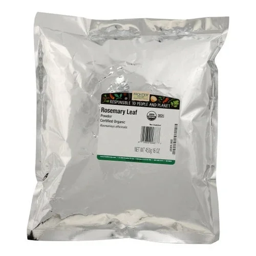Frontier Coop, Organic Rosemary Leaf Powder, 16 Oz