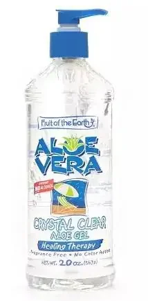 Fruit of the Earth – Hand and Body Moisturizer 20 oz. Pump Bottle Unscented Gel – 07166112020