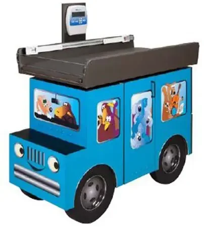 Fun Series – Pediatric Exam Table with Scale Fixed Height – 7844