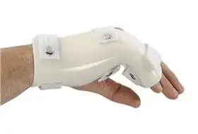 G-Force – Boxer Fracture Splint with MP Flexion Plastic / Foam Left Hand White X-Large – 52508