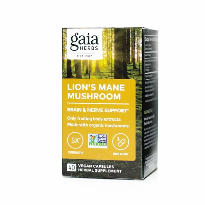 Gaia Herbs Lion’s Mane Mushroom Capsules