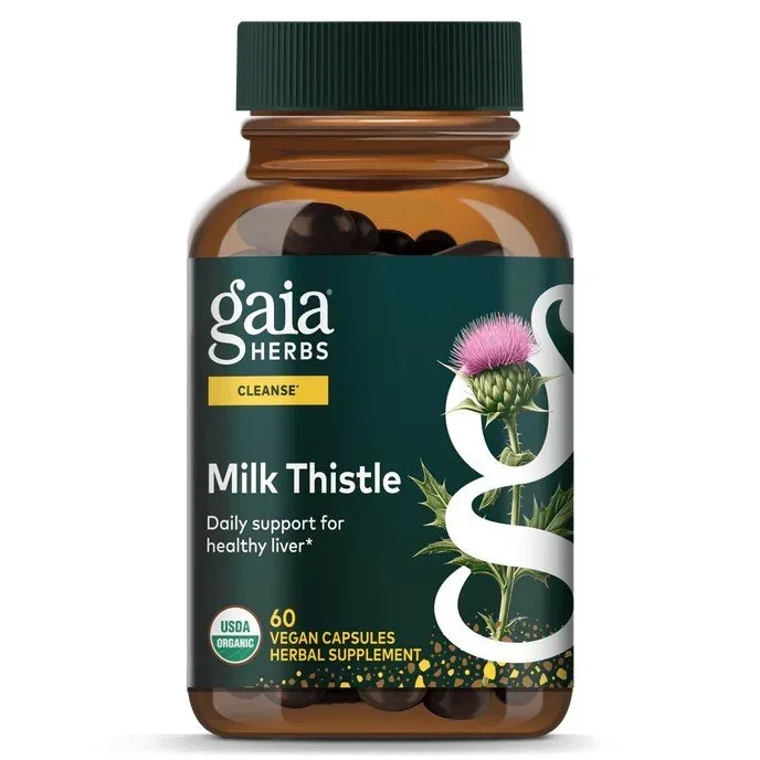 Gaia Herbs Milk Thistle 60 Vegan Capsules