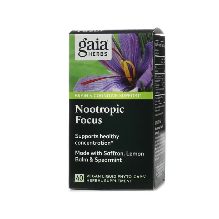 Gaia Herbs Nootropic Focus™ Capsules – Final Sale