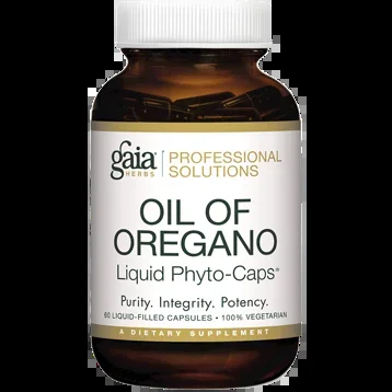 Gaia Herbs Professional – Oil of Oregano 460 mg. – 60 Liquid-Filled Capsules