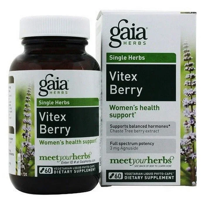 Gaia Herbs Vitex Berry 60 Vcaps – 2 Pack