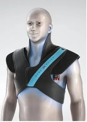 Game Ready ATX CT Spine – Cold Therapy Wrap Back One Size Fits Most 38 to 55 Inch Chest Circumference / 15-3/4 to 19-1/2 Inch Neck Circumference Reusable – 13-2529
