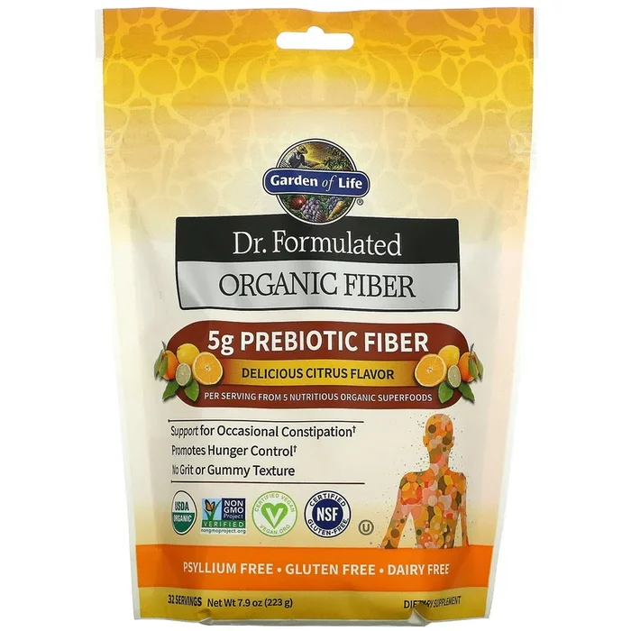 Garden Of Life, Dr. Form.Org. Fiber Citrus, 223g Powder