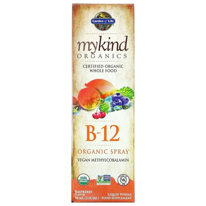 Garden Of Life, Kind Organics B12 Spray, 2 Oz