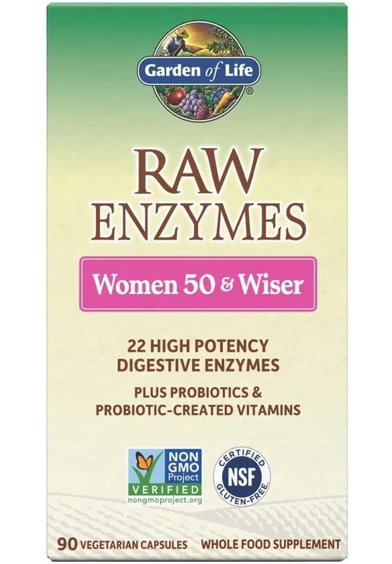Garden of Life RAW Enzymes Women 50 & Wiser