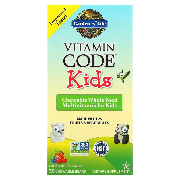 Garden Of Life, Vitamin Code – Kids, 30 Chewables