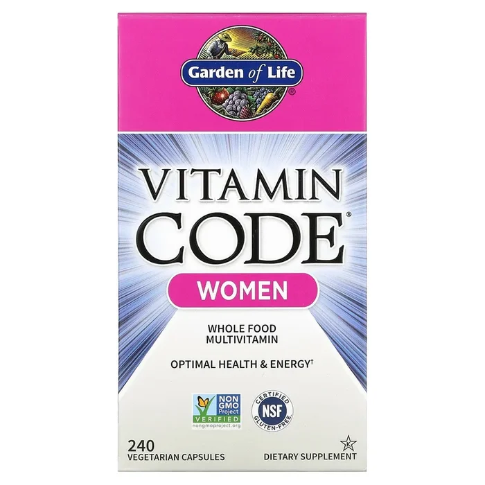 Garden Of Life, Vitamin Code – Women’s Multi, 240 Vegetarian Capsules