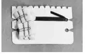 Gardlok – Surgical Neuro Sponge X-Ray Detectable Cotton 3/4 X 3/4 Inch 10 Count Card Sterile – 200105