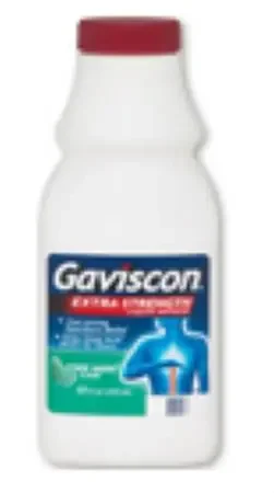 Gaviscon – Antacid 254 mg – 237.5 mg Strength Liquid 12 oz. – 00135009541