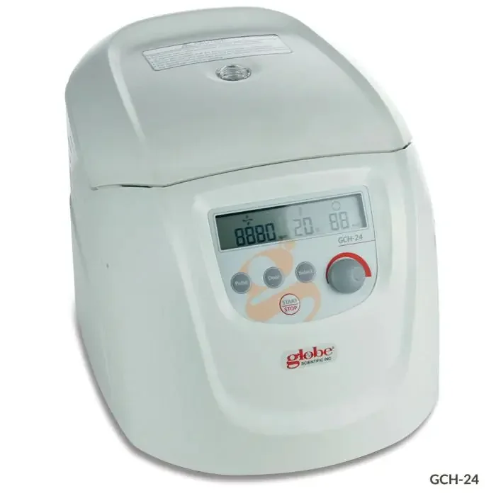 GCH Series – Microcentrifuge 24 Place Fixed Angle Rotor Variable Speed Up to 14,000 RPM / 18,620xG Max RCF – GCH-24-EU