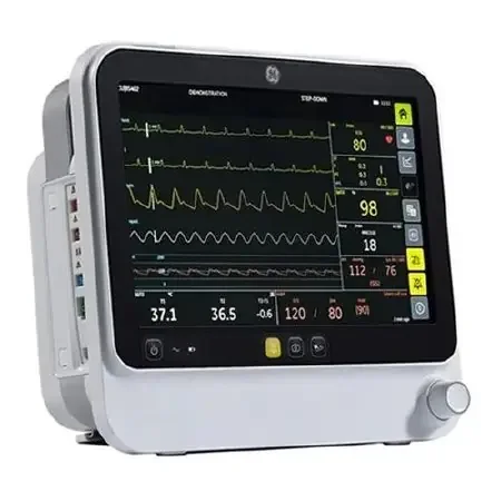 GE Healthcare – Patient Monitor Spot Check and Vital Signs Monitoring ECG, NIBP, Nellcor OxiMax, SpO2 AC Power / Battery Operated – 2099000-004-849128