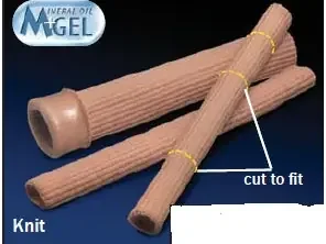 GelSmart – Digital Tube Wide, 1 Inch Pull-On Toe – 1207