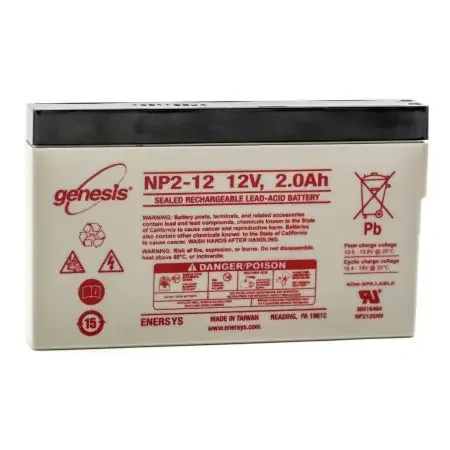 Genesis – Sealed Lead Acid Battery Pack 12V Reusable 1 per Pack – 5631