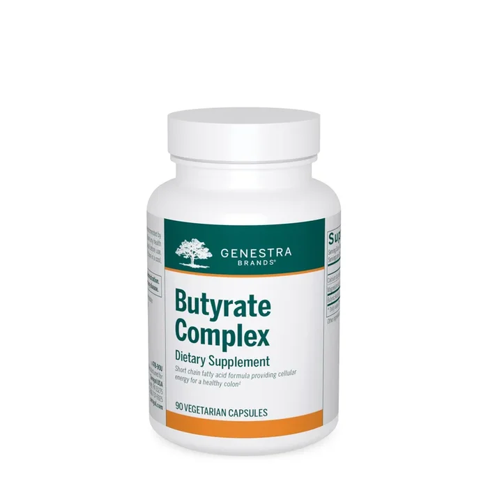 Genestra, Butyrate Complex, 90 Vegetarian Capsules