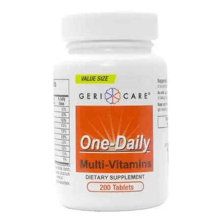 Geri-Care – Multivitamin Supplement Tablet 200 per Bottle – 501-20-GCP