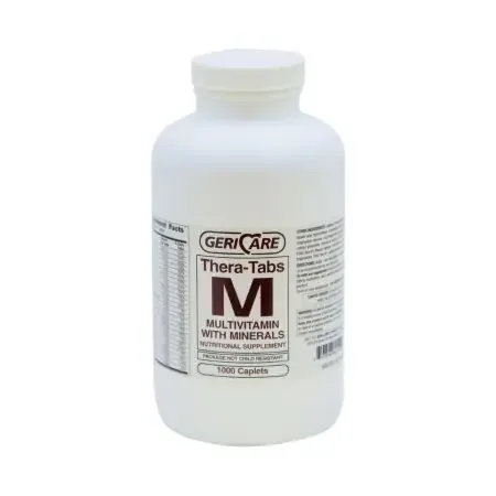 Geri-Care – Multivitamin Supplement with Minerals Caplet 1000 per Bottle – 621-10-GCP