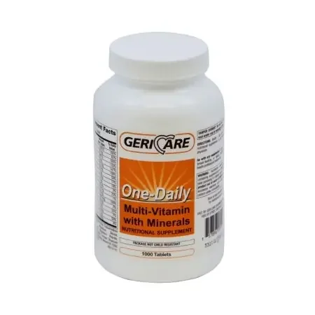 Geri-Care – Multivitamin Supplement with Minerals Tablet 1000 per Bottle – 531-10-GCP