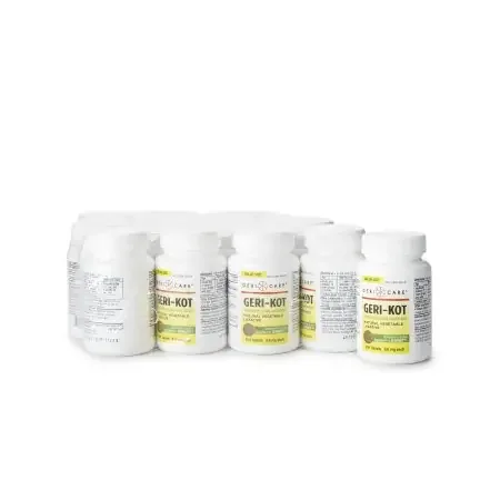 Geri-Care Geri-Kot – Stool Softener Tablet 200 per Bottle 8.6 mg Strength Sennosides – 451-20-GCP