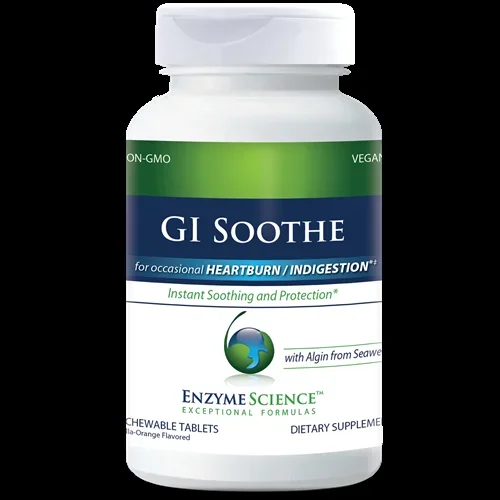 GI Soothe 90 chew tabs Enzyme Science E30035