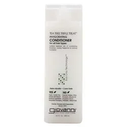 Giovanni Tea Tree Triple Treat Invigorating Conditioner For All Hair Types 8.5 fl.oz
