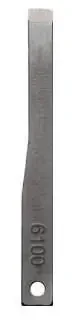 Glassvan – Surgical Blade Carbon Steel No. 6100 Sterile Disposable Individually Wrapped – 2002-61