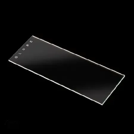Globe 1324 Series – Microscope Slide 25 X 75 X 1.1 mm Aqua Frosted End – 1324A