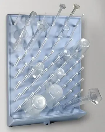 Globe Scientific – Drying Rack 4-1/3 X 17-3/4 X 24-4/5 Inch For Draining and Drying All Types of Labware – 600213