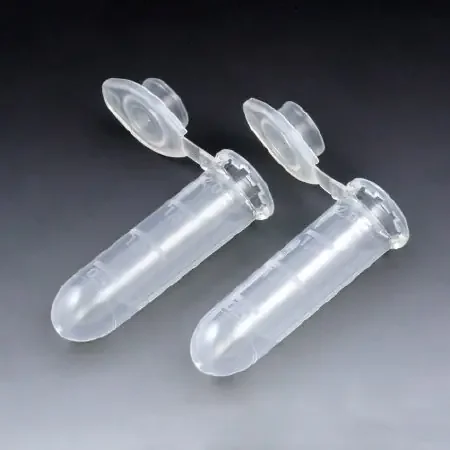Globe Scientific – Microcentrifuge Tube Round Bottom Plain 2 mL Without Color Coding Snap Cap Polypropylene Tube – 111572