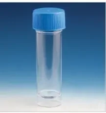 Globe Scientific – Transport Tube Conical Bottom, Skirted Plain 25 X 90 mm 30 mL Screw Cap Polypropylene Tube – 109220