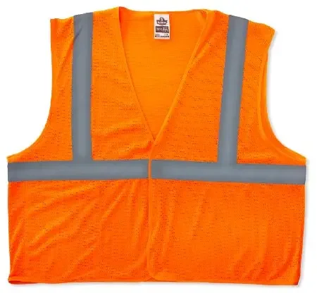 GloWear 8210HL Class 2 – Safety Vest Small / Medium Orange 1 Pocket Unisex – 21013