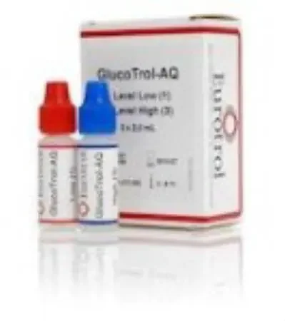 GlucoTrol-AQ – Diabetes Management Test Control Blood Glucose Test Low Level / High Level 2 mL – 180.013.002